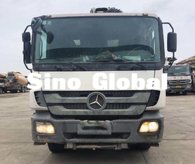 Truk Pompa Beton Zoomlion Bekas Putih 52m 4 as Euro3 14.256L