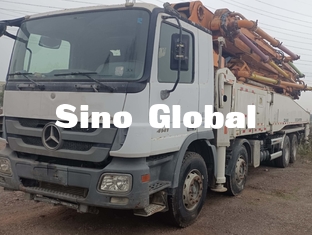 Pompa Boom Beton Bekas 25 Ton Sistem Kontrol PLC