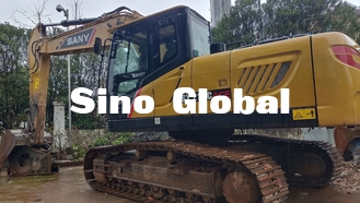 Sany SY215 ACE Bekas Ekskavator Perayap Dengan Model Mesin Isuzu AM-4HK1X