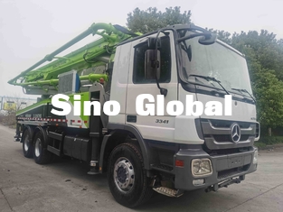 Truk Pompa 38m Tangan Kedua, Truk Boom Beton ZLJ5296THB 38X-5RZ