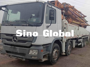 Zoomlion Bekas Truk Pompa Beton 52m Euro3 dengan Mercedes Benz Chassis
