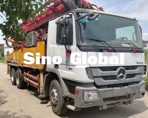 Truk Pompa Beton Bekas 12Mpa Euro4 46m 4 Bagian Jangkauan Vertikal