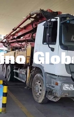 Sany Brand 37M Bekas Truk Pompa Beton Dengan 5 Bagian Boom