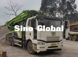287KW Daya Digunakan Truk Pompa Beton 49M Jangkauan Vertikal Dengan Chassis FAW