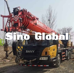 STC200C5 Digunakan Lorry Crane, Sany 20 Ton Truck Crane Kecepatan 80km / H