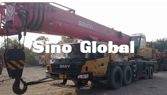Sany STC1000 Digunakan Truck Crane 100 Ton 350kw/1800 Rpm Nilai Daya