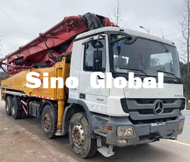 Sany 56M Bekas Truk Pompa Beton Dengan Model Chassis Mercedes Benz 2013