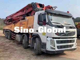 Pompa Beton Bekas Sany 62M Dengan Model Sasis Volvo 2013