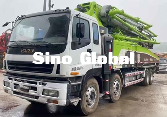 Truk Pompa Beton Zoomlion Bekas 52M dengan Isuzu Chassis dengan Model 2014