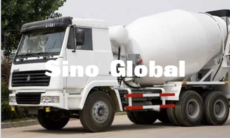Truk Mesin Pengaduk Beton Bekas, Truk Campuran Siap Pakai Howo 12M³ 6X4