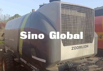 Pompa Trailer Beton Hitam Hijau Bekas Zoomlion HBT80 174kw
