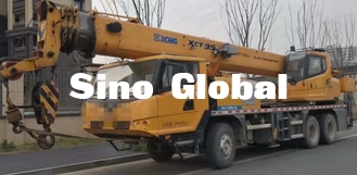 XCMG XCT35 Digunakan Truck Crane 35 Ton dengan 7 Bagian U Bentuk Boom