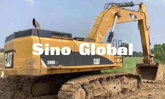 390KW Bekas Ekskavator Perayap Caterpillar 390D 1240L Kapasitas Tangki Bahan Bakar