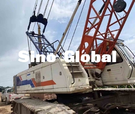 Zoomlion 75 ZCC750H Bekas Derek Perayap 18m Panjang jib tetap