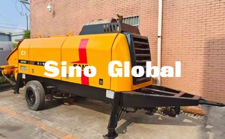 Sany Diesel Digunakan Beton Trailer Pump S Valve Type 180KW Power