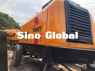 Pompa Trailer Beton Listrik Bekas Sany HBT6013 90KW Nilai Daya