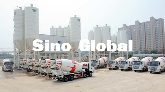 HZS180 Sany Batching Plant, Pabrik Campuran Batch Beton Produktivitas 180m3 / jam
