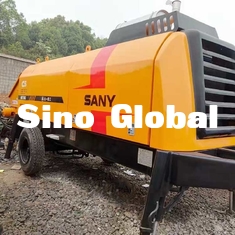 HBT12020C Sany Trailer Pompa Beton Bekas 297kw 1900rpm