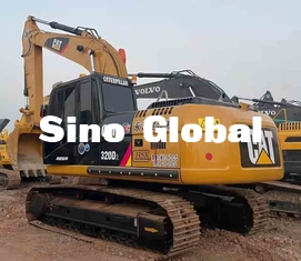 2nd Hand Caterpillar 320D Excavator Kapasitas tangki 99,9 KW Daya 340L