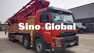 Truk Pompa Beton Sany 56M Dengan Sasis Volov Isuzu