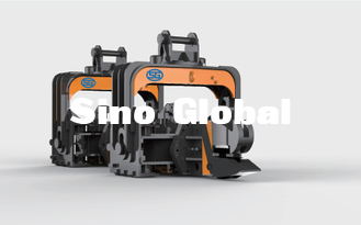 Sino Global Hydraulic Pile Hammer Untuk Excavator Komatsu Sany CAT