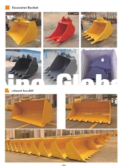 Semua Merek Excavator Bucket Dan Attachment merek Sino Global