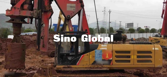 Sany SR285R 2017 Digunakan Rig Pengeboran Rotary 5~24 Rpm 300KW