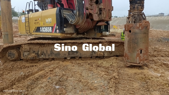 300KW Sany Digunakan Rotary Drilling Rig Engine Power SR365 2019