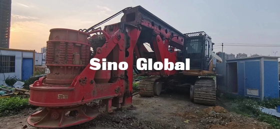 300KW Sany Menggunakan Daya Mesin Rig Pengeboran Putar SR360E 2018