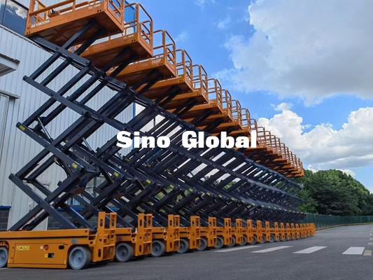 Skyboom SSL-06DC Scissor Boom Lift Man Lift 6,5m Tinggi Kerja Sertifikat CE