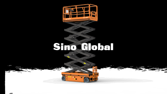 Man Boom Lift Skyboom SSL-16HD Electrical Scissor Boom Lift Ketinggian Kerja 15,8m