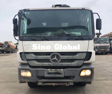 Truk Pompa Beton Zoomlion Bekas Putih 52m 4 as Euro3 14.256L