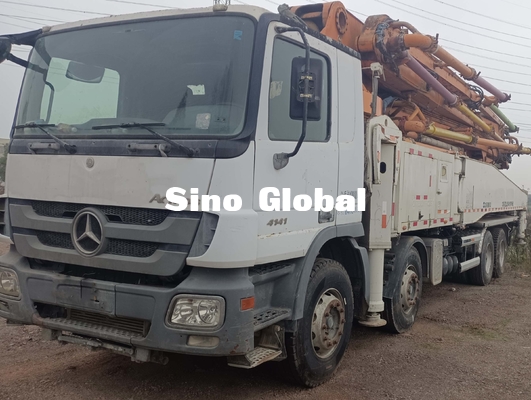 Pompa Boom Beton Bekas 25 Ton Sistem Kontrol PLC