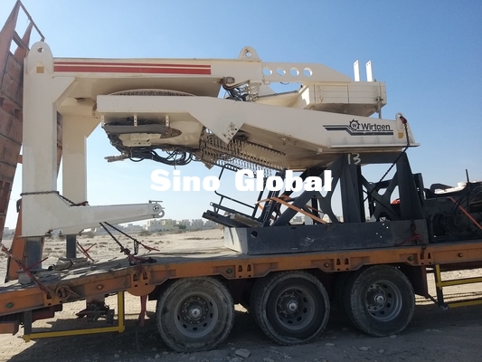 2500 SM Mesin Penggilingan Bekas Wirtgen Surface Miner dengan Kedalaman Pemotongan 650mm 25″