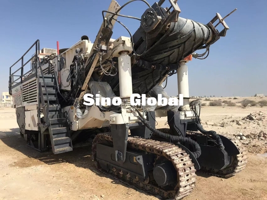 2500 SM Mesin Penggilingan Bekas Wirtgen Surface Miner dengan Kedalaman Pemotongan 650mm 25″