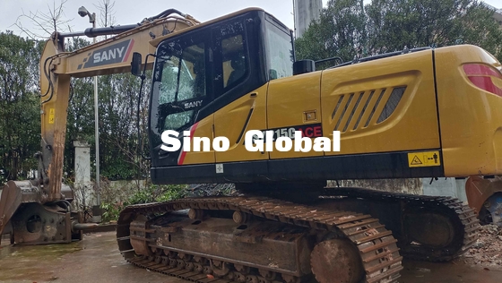 Sany SY215 ACE Bekas Ekskavator Perayap Dengan Model Mesin Isuzu AM-4HK1X