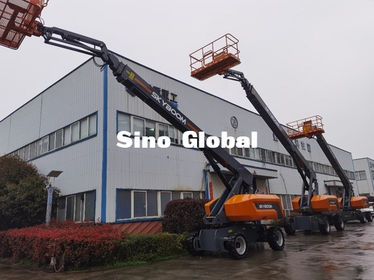 Angkat Boom Teleskopik Diesel Model SKYBOOM GTBZ-28J Ketinggian Kerja 29,8m