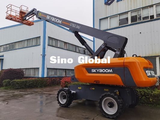 Angkat Boom Teleskopik Diesel Model SKYBOOM GTBZ-28J Ketinggian Kerja 29,8m