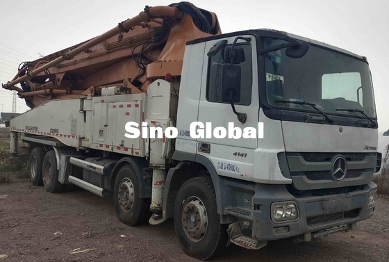 Zoomlion Bekas Truk Pompa Beton 52m Euro3 dengan Mercedes Benz Chassis