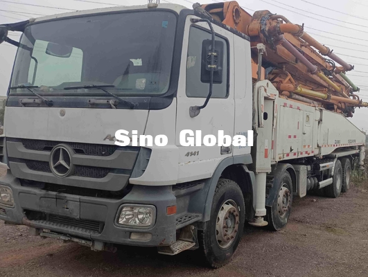Zoomlion Bekas Truk Pompa Beton 52m Euro3 dengan Mercedes Benz Chassis
