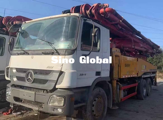 Sany 46M Bekas Truk Pompa Beton Dengan Model Mercedes Benz 2011