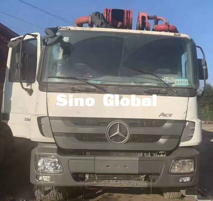 Sany 46M Bekas Truk Pompa Beton Dengan Model Mercedes Benz 2011