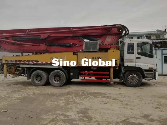 Truk Pompa Beton Sany Bekas 46 meter dengan kapasitas 24,8 ton