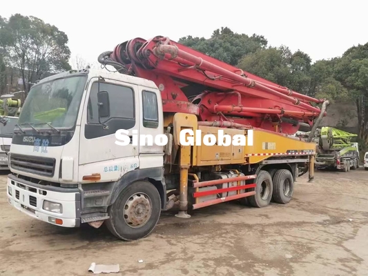 Truk Pompa Beton Sany Bekas 46 meter dengan kapasitas 24,8 ton