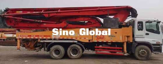 5 bagian Truk Boom Bekas, Truk Pompa Garis Beton Sany 49M