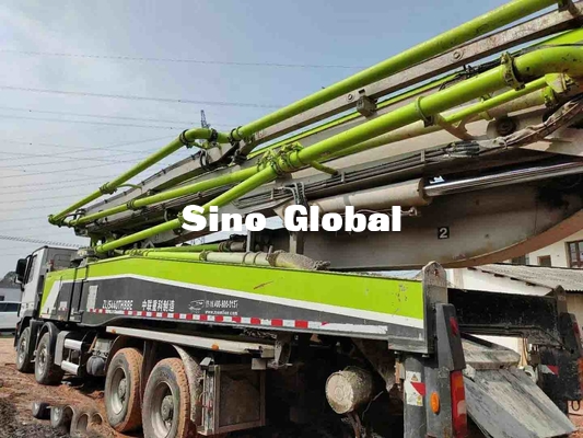 Truk Pompa Beton 56M Dengan Boom Digunakan Model ZLJ5440THBK 56X-6RZ