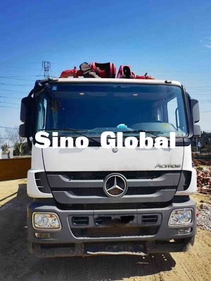 Truk Pompa Beton Bekas 5 Boom 47m dengan Sasis Mercedes Benz