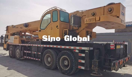 Derek Truk XCMG bekas 70 Ton Kapasitas 60m Tinggi Pengangkatan QY70K-I