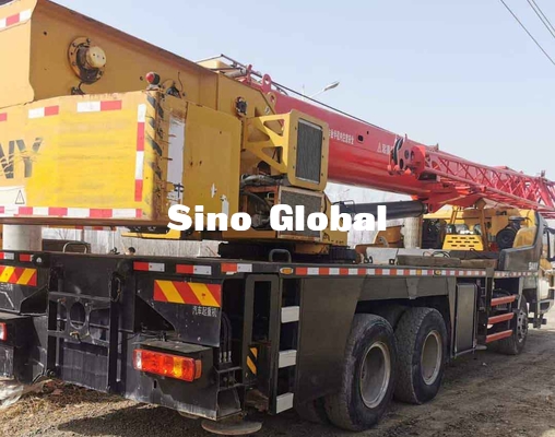 STC200C5 Digunakan Lorry Crane, Sany 20 Ton Truck Crane Kecepatan 80km / H