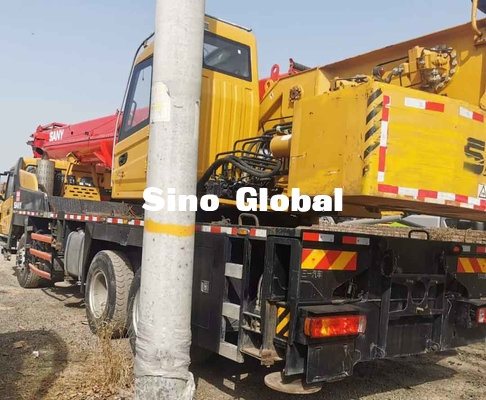 STC200C5 Digunakan Lorry Crane, Sany 20 Ton Truck Crane Kecepatan 80km / H